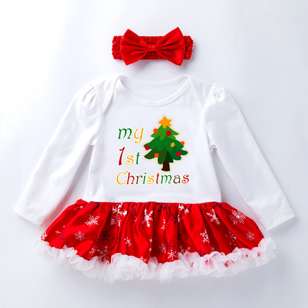 Baby Clothes Long Sleeve Romper Dress Baby Jumpsuit Romper Baby